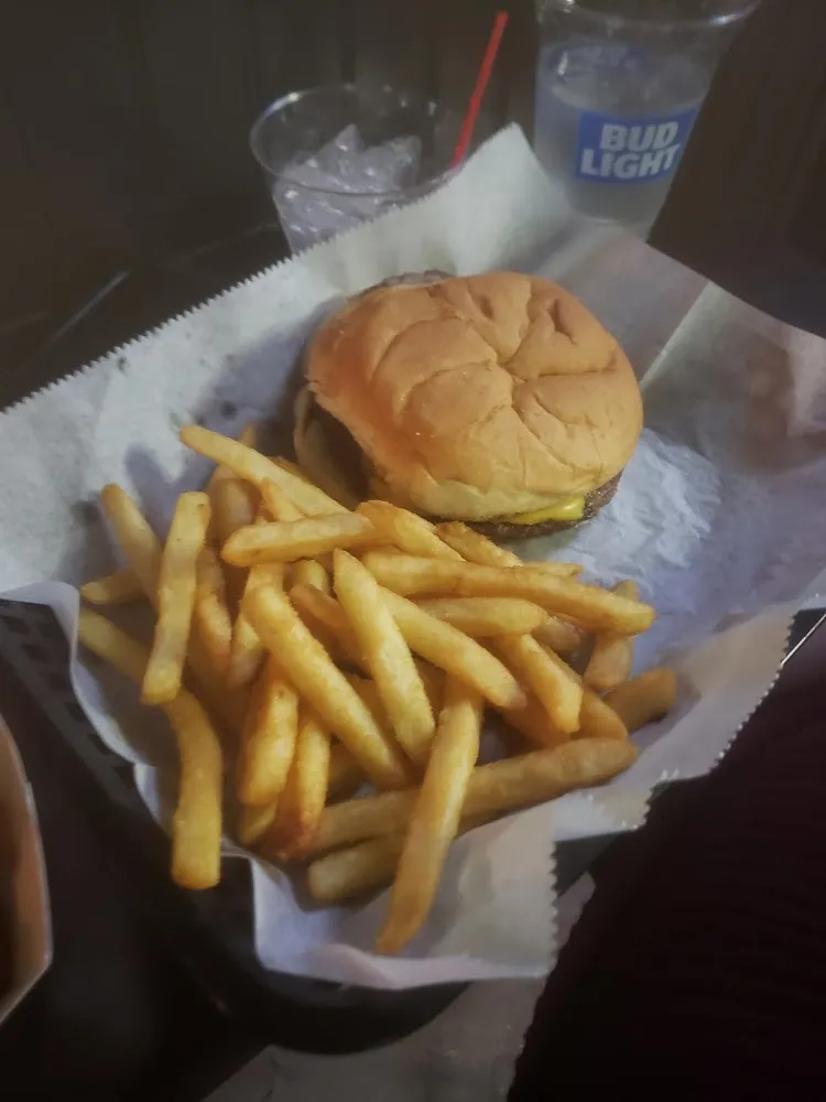 Cheeseburger and Fries